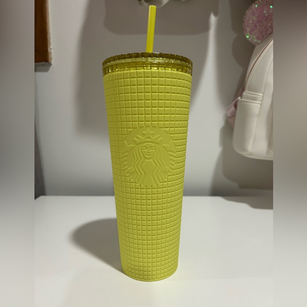 Starbucks Meadow Yellow Tumbler